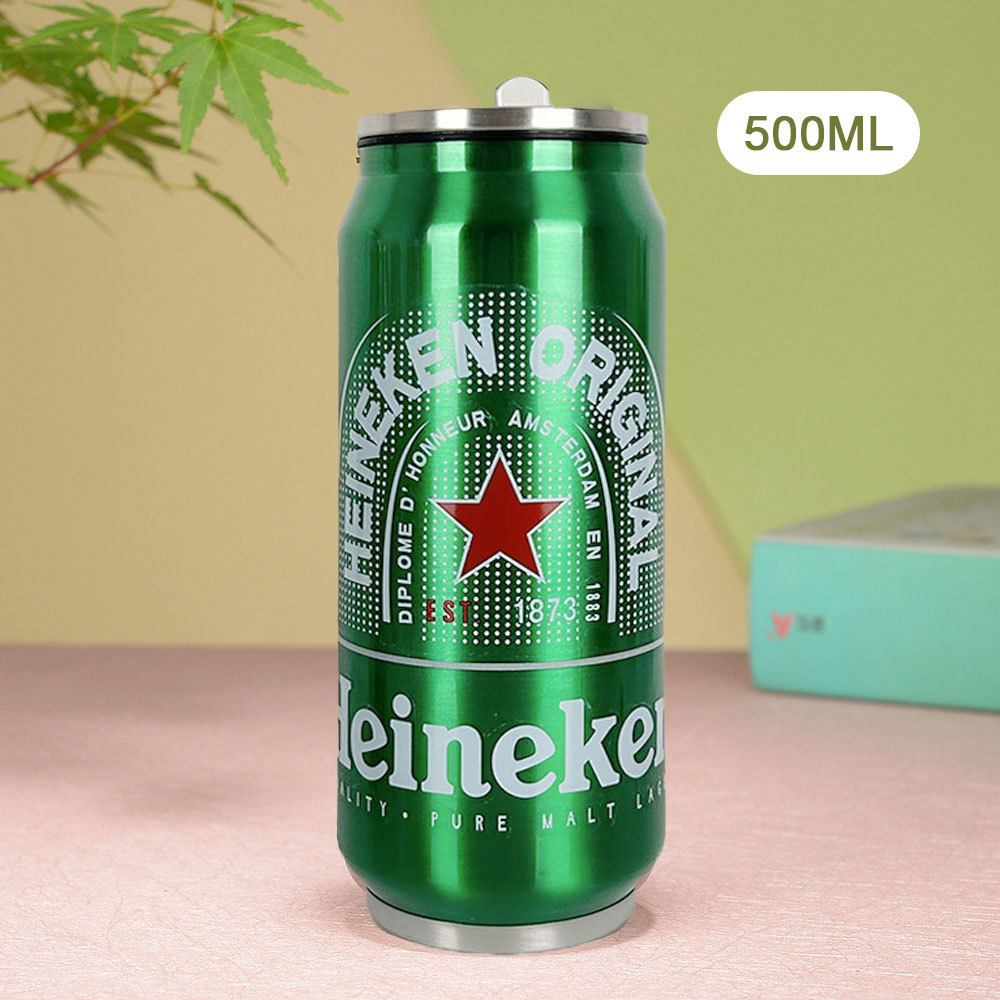 500 ml Taza termo con forma de lata de cerveza