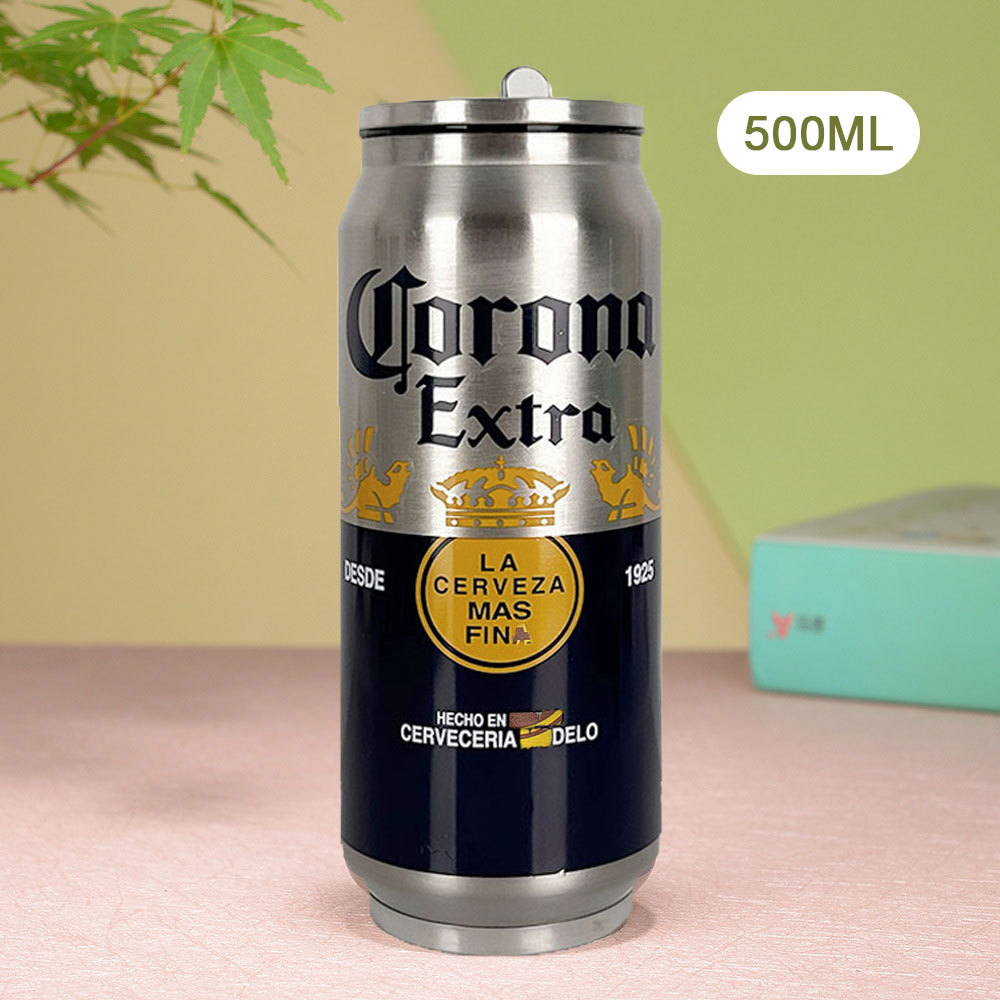 500 ml Taza termo con forma de lata de cerveza
