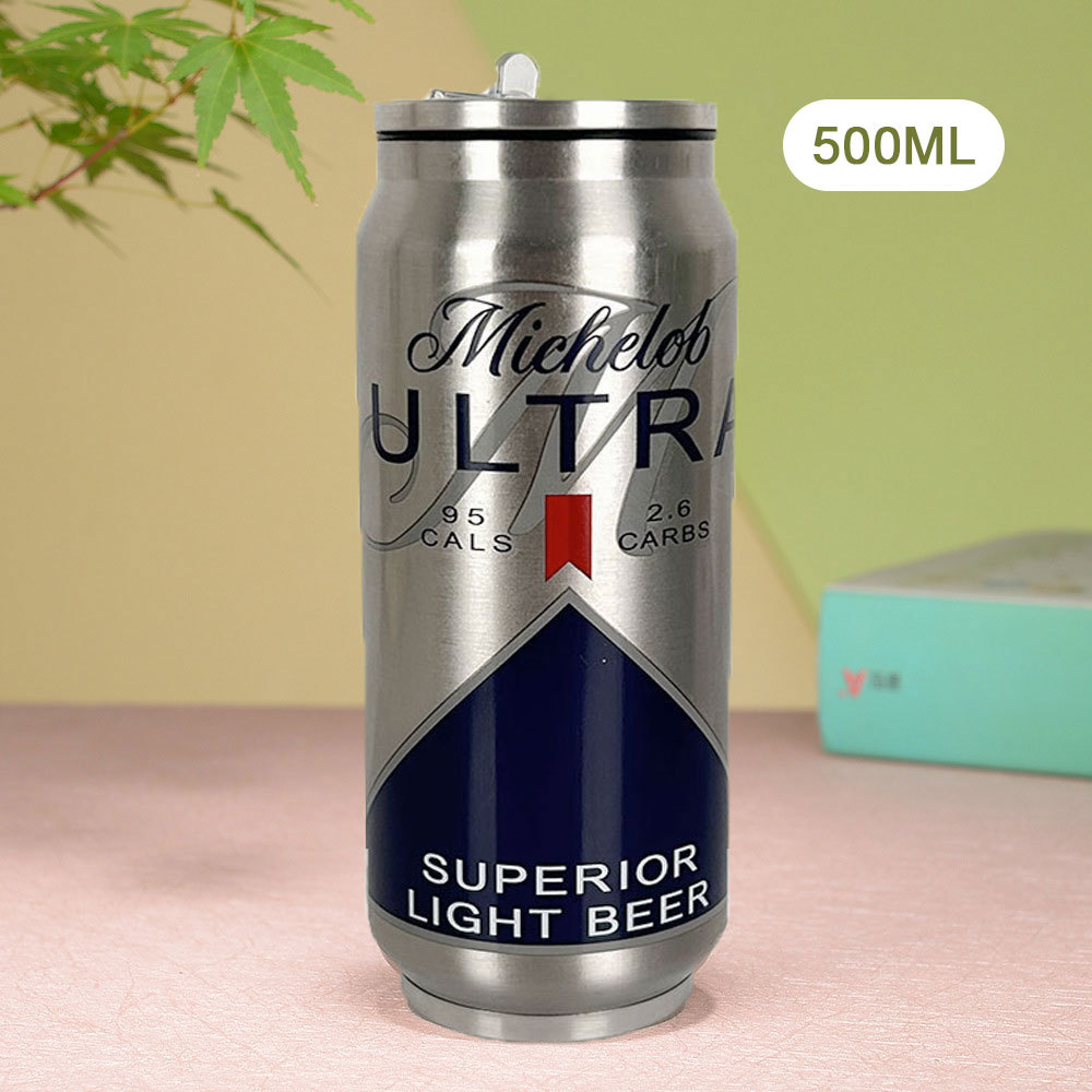 500 ml Taza termo con forma de lata de cerveza