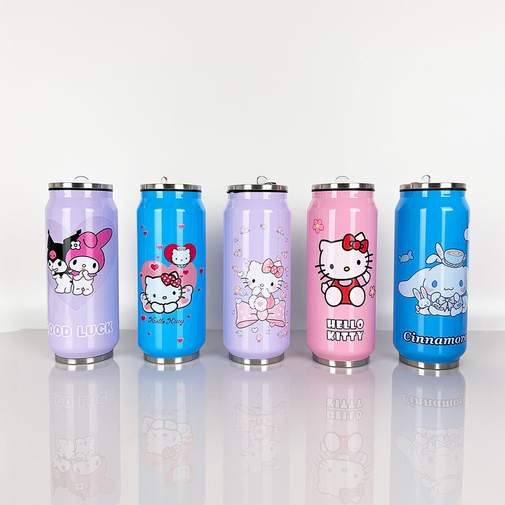 500 ml Taza termo de dibujos animados