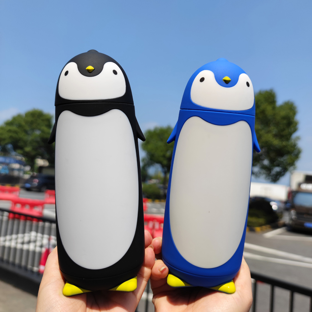 300 ml Vaso de agua de cristal de pingüino