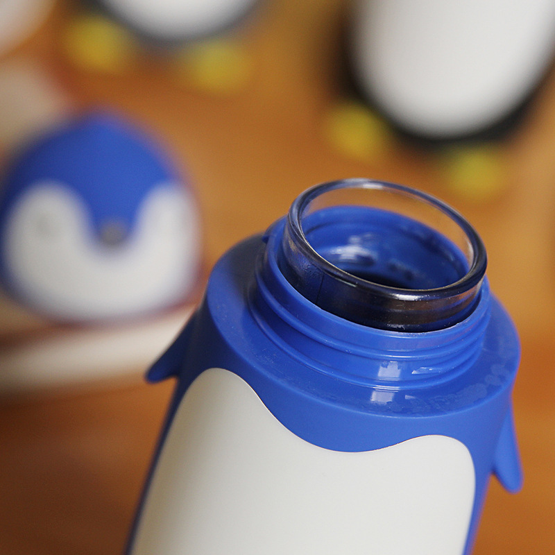 300 ml Vaso de agua de cristal de pingüino