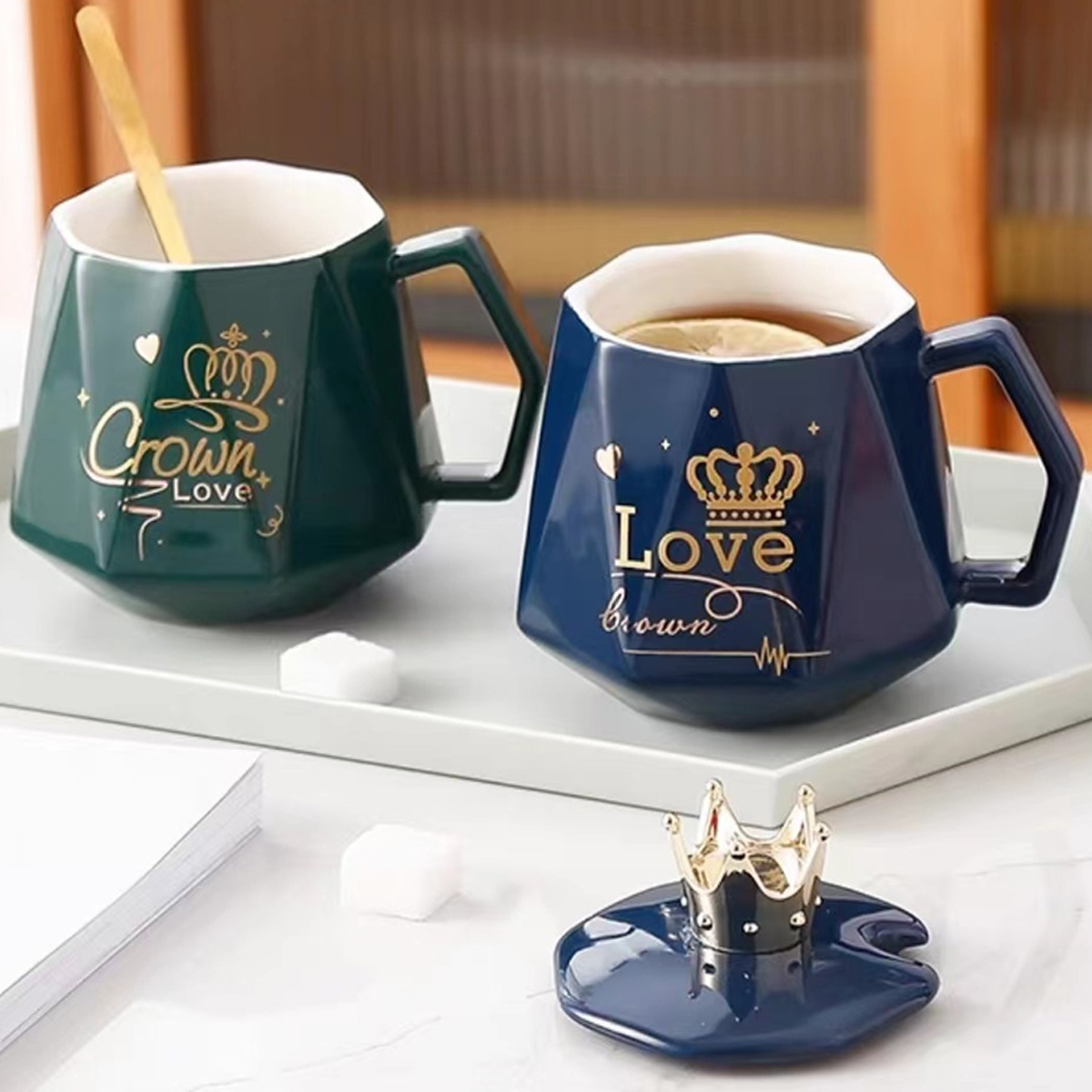 Juego de almohadillas térmicas para tazas con temperatura constante,Taza de 420 ml