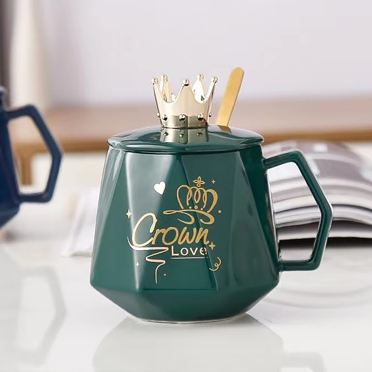 Juego de almohadillas térmicas para tazas con temperatura constante,Taza de 420 ml