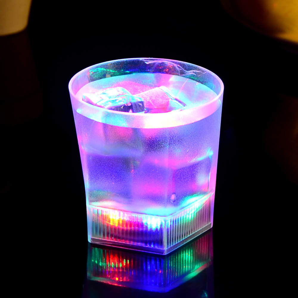 Taza de inducción de 280 ml, destello brillante al verter agua