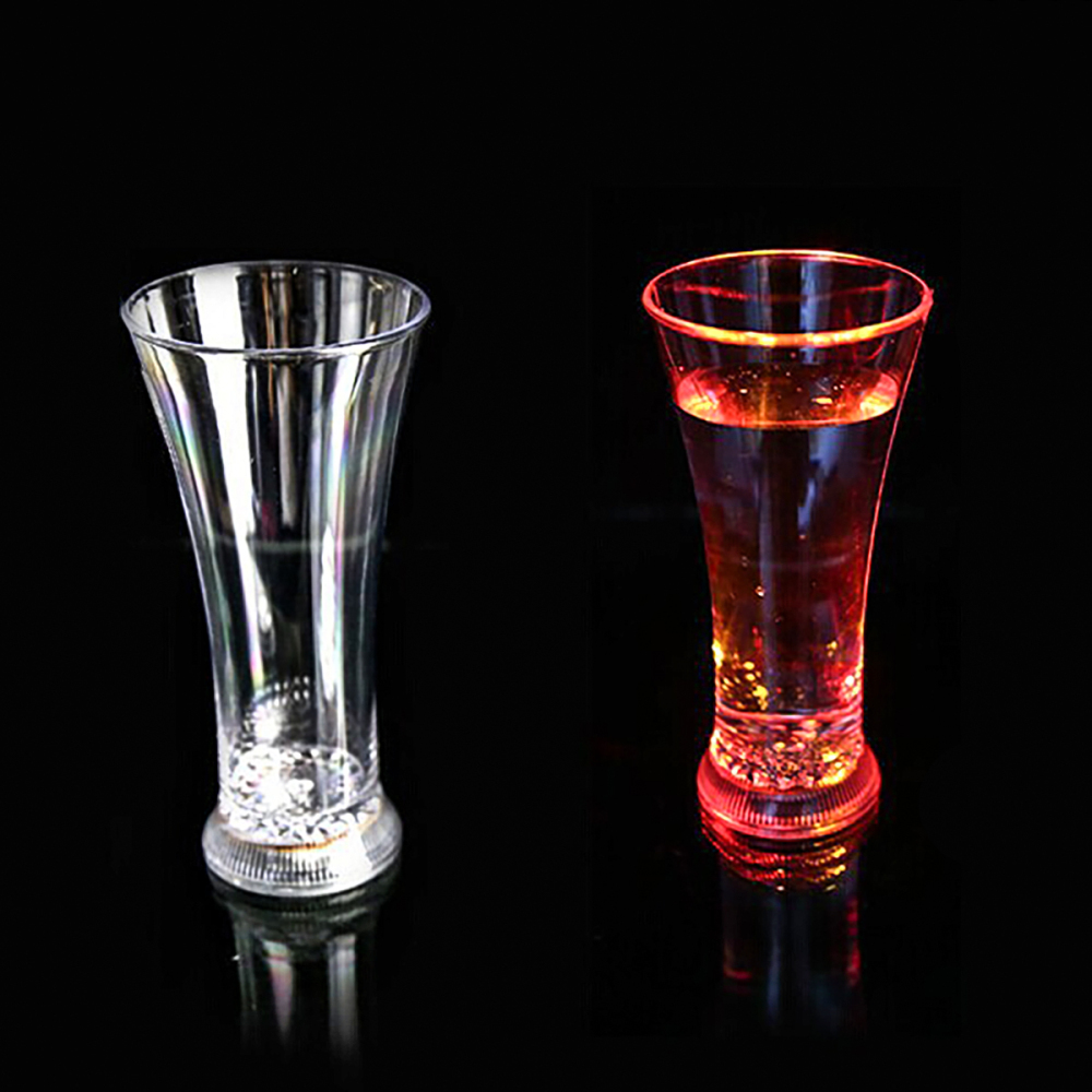 400ml Detección de LED colorida Copa emitente de luz KTV Regalo creativo