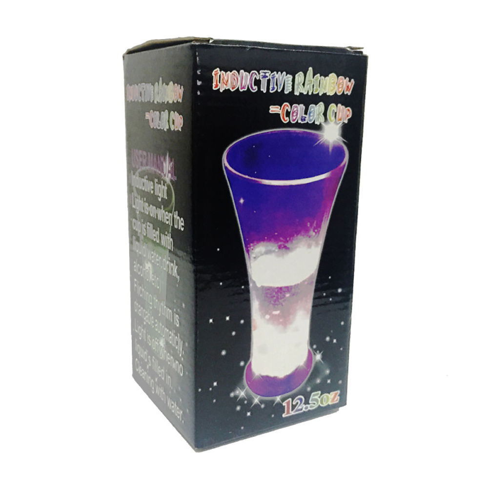 400ml Detección de LED colorida Copa emitente de luz KTV Regalo creativo