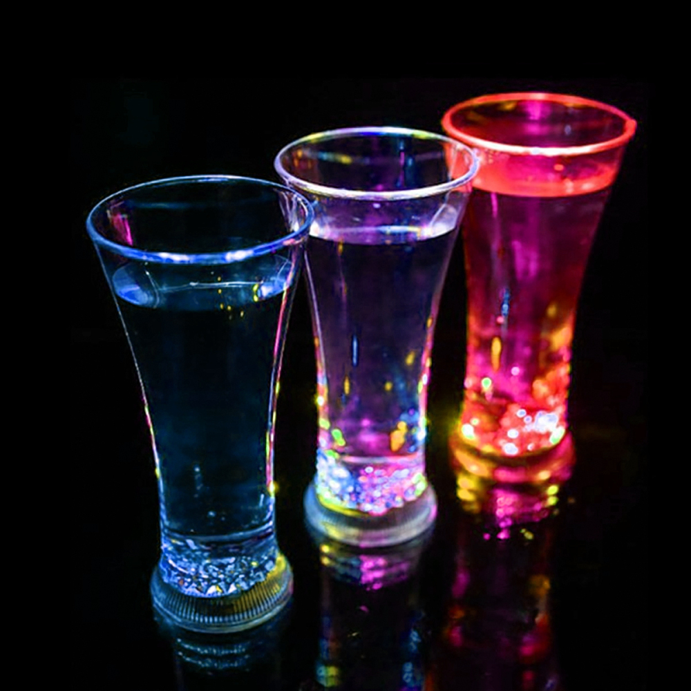 400ml Detección de LED colorida Copa emitente de luz KTV Regalo creativo