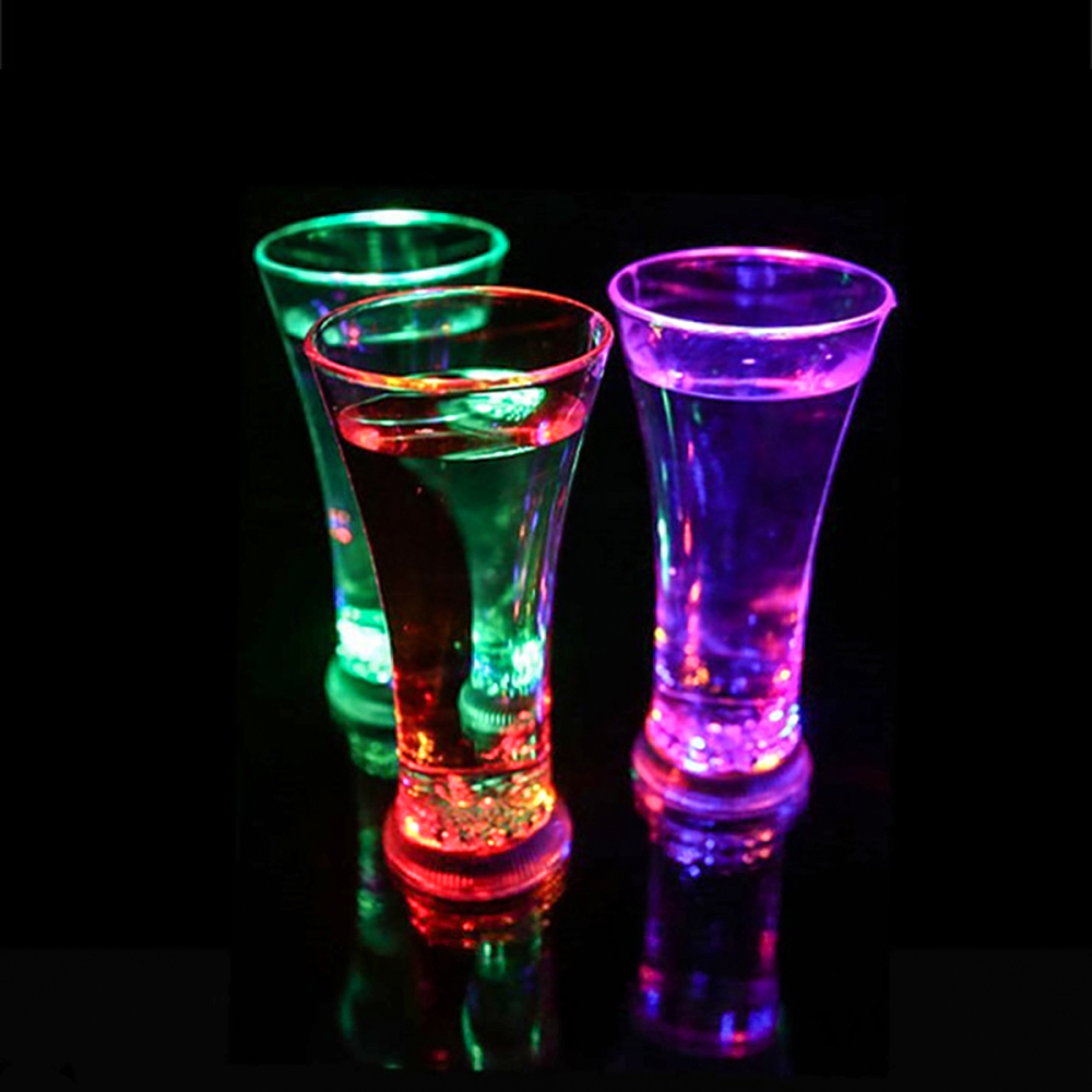 400ml Detección de LED colorida Copa emitente de luz KTV Regalo creativo