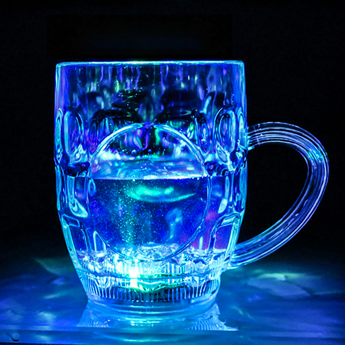 285 ml Jarra de cerveza grande, luz con sensor