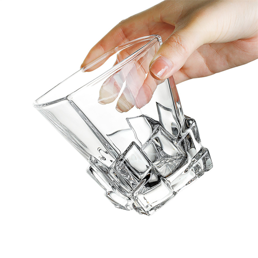 Vaso de whisky de 300 ml, luz con sensor