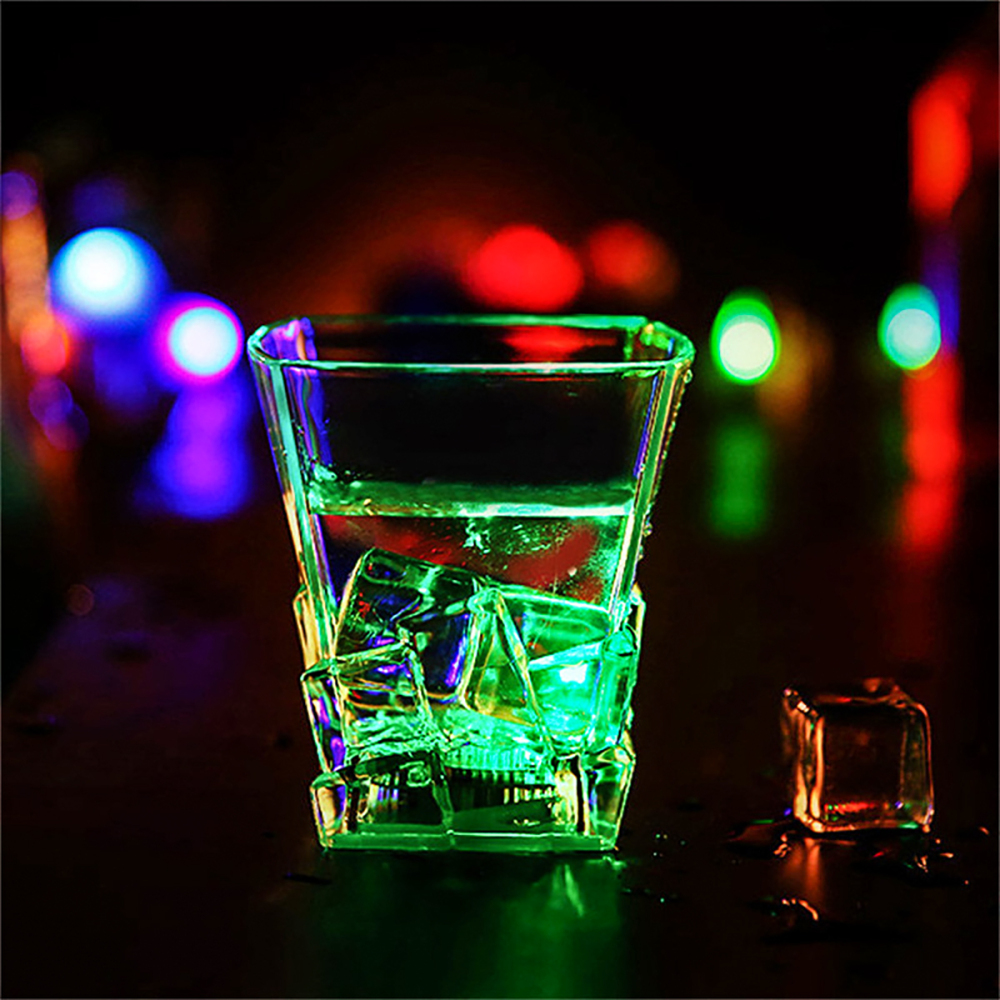 Vaso de whisky de 300 ml, luz con sensor