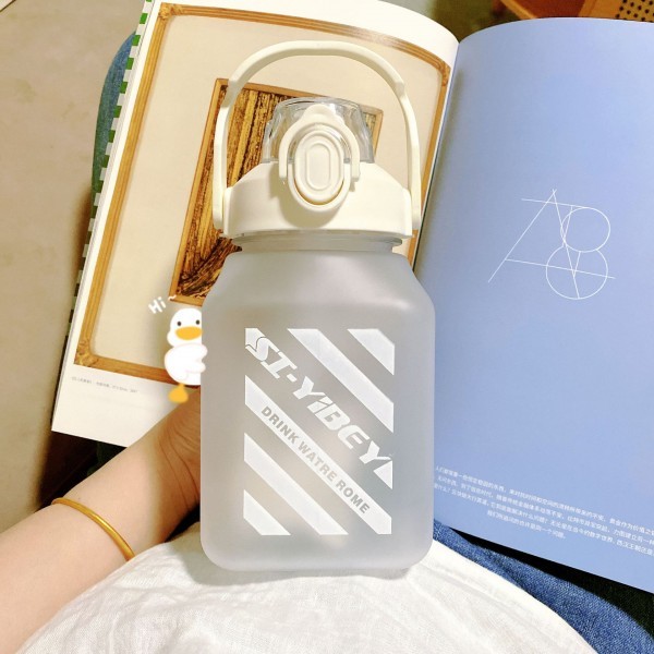 1500 ml Botella de agua deportiva de gran capacidad, a prueba de fugas, adecuada para viajes y fitness