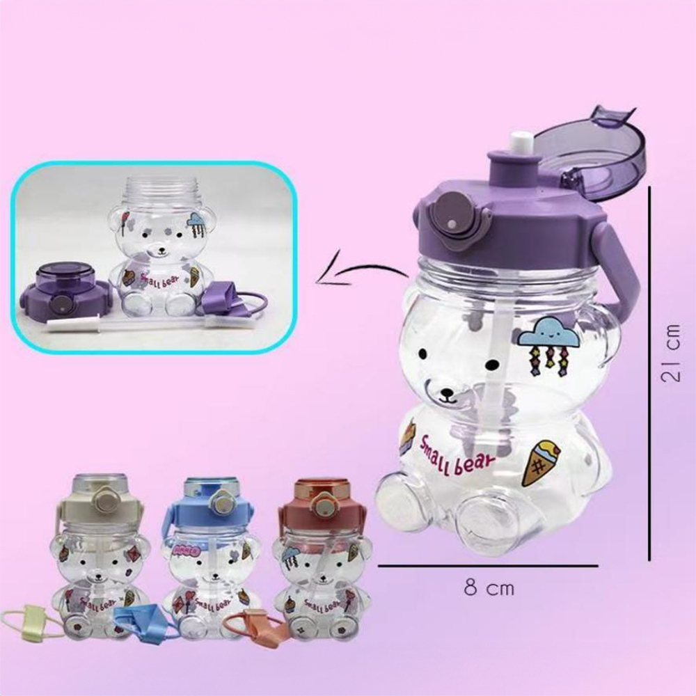 Taza de agua de gran capacidad de oso, 1100 ml