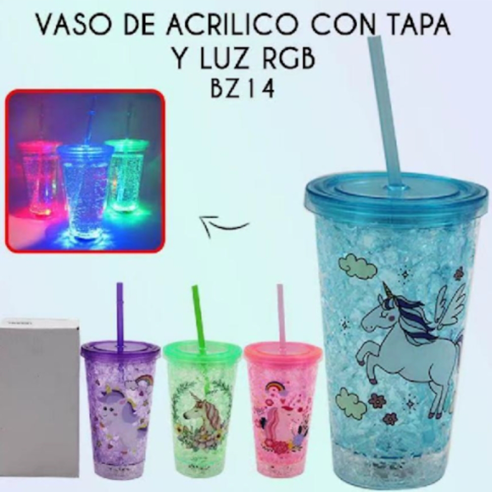 Botella de agua de 450 ml con pajita y tapa.