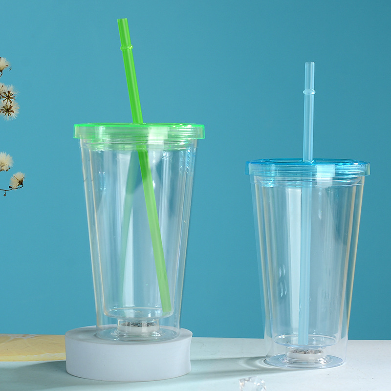 450 ml Taza de agua luminosa transparente