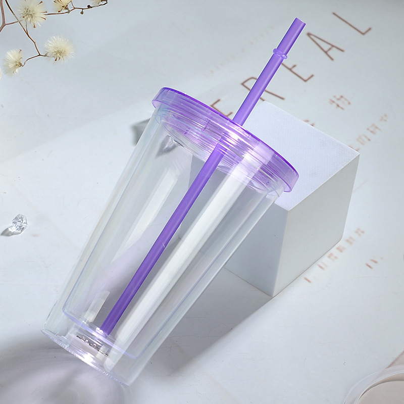 450 ml Taza de agua luminosa transparente