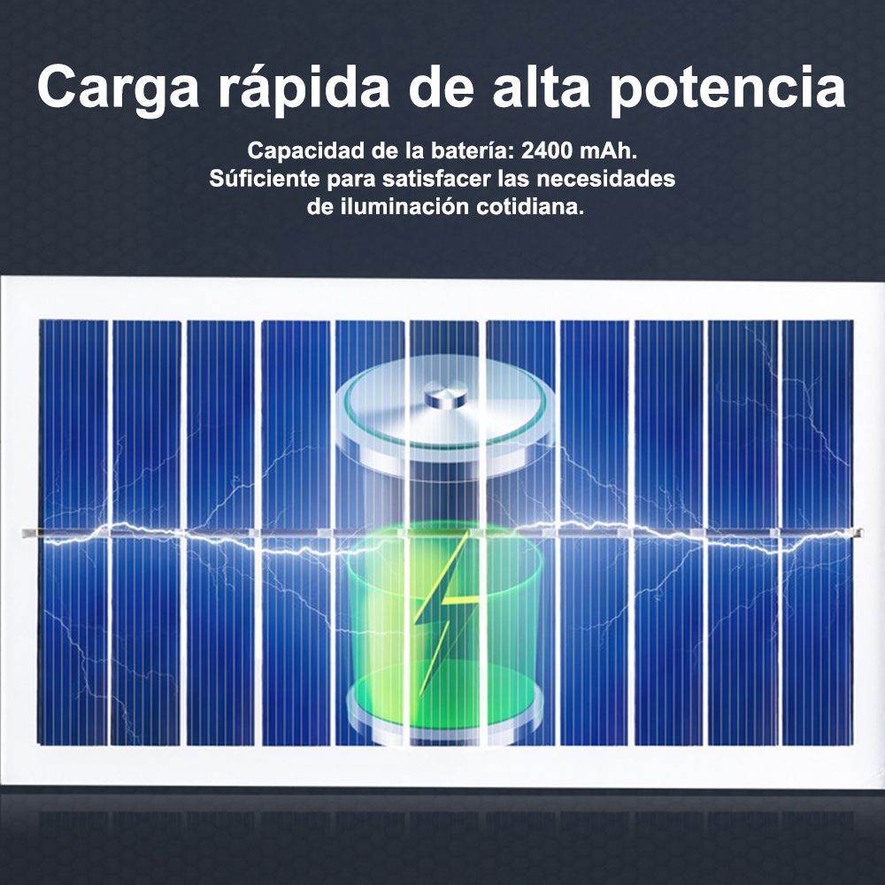 Lámpara de pared solar.Cuentas de lámpara de 108 LED, capacidad de la batería: 2400 mah, ángulo de haz ajustable, detección inteligente del cuerpo humano, tres modos para elegir, a prueba de lluvia y nieve, carga solar, diseño con abertura, Se puede contr
