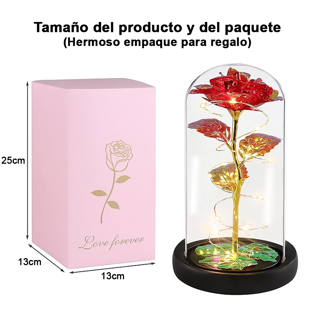 1 pieza luz nocturna rosa simulada, luz rosa LED, adecuada para el Día la Madre, Día de San Valentín, cumpleaños, amigos, familiares, regalos de pareja