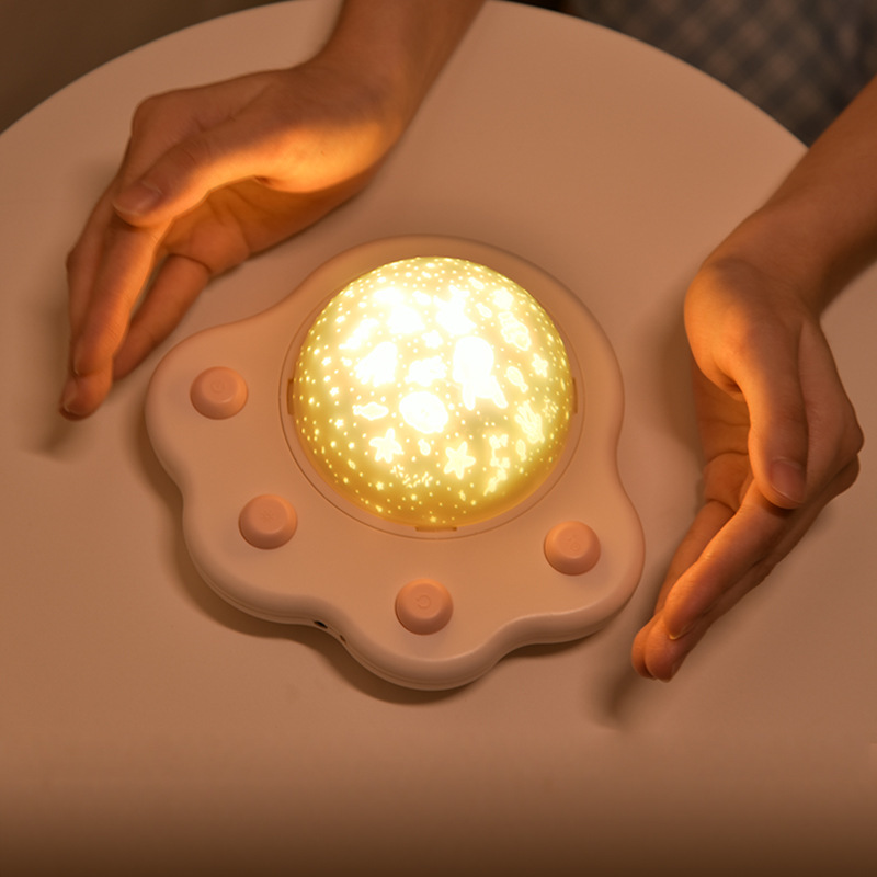 Proyector de luz nocturna de cielo estrellado para niños, luz nocturna con temática oceánica, regalo de cumpleaños