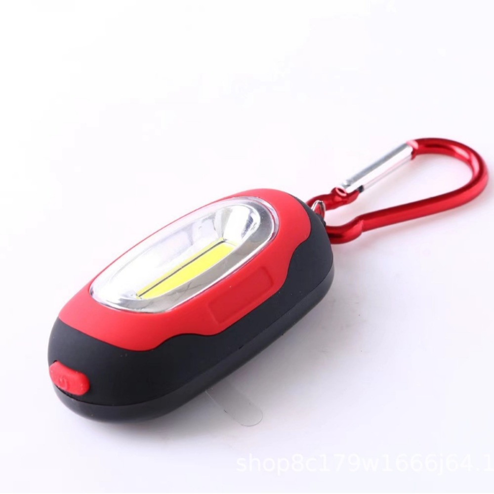 Luz LED COB portátil para acampar y aventuras al aire libre.
