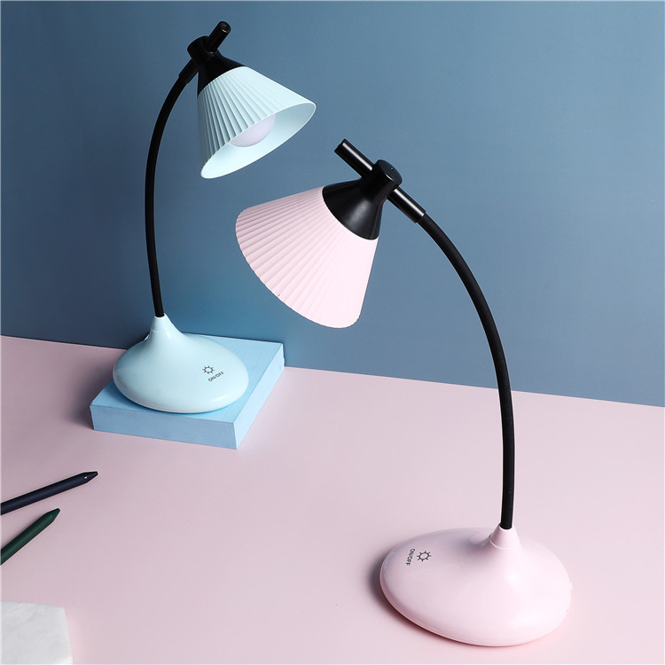 Lámpara de escritorio sensible al tacto, luz nocturna para dormitorio.