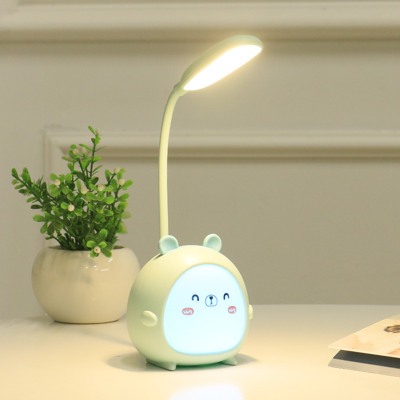 Lámpara de escritorio LED para niños, lámpara de estudio
