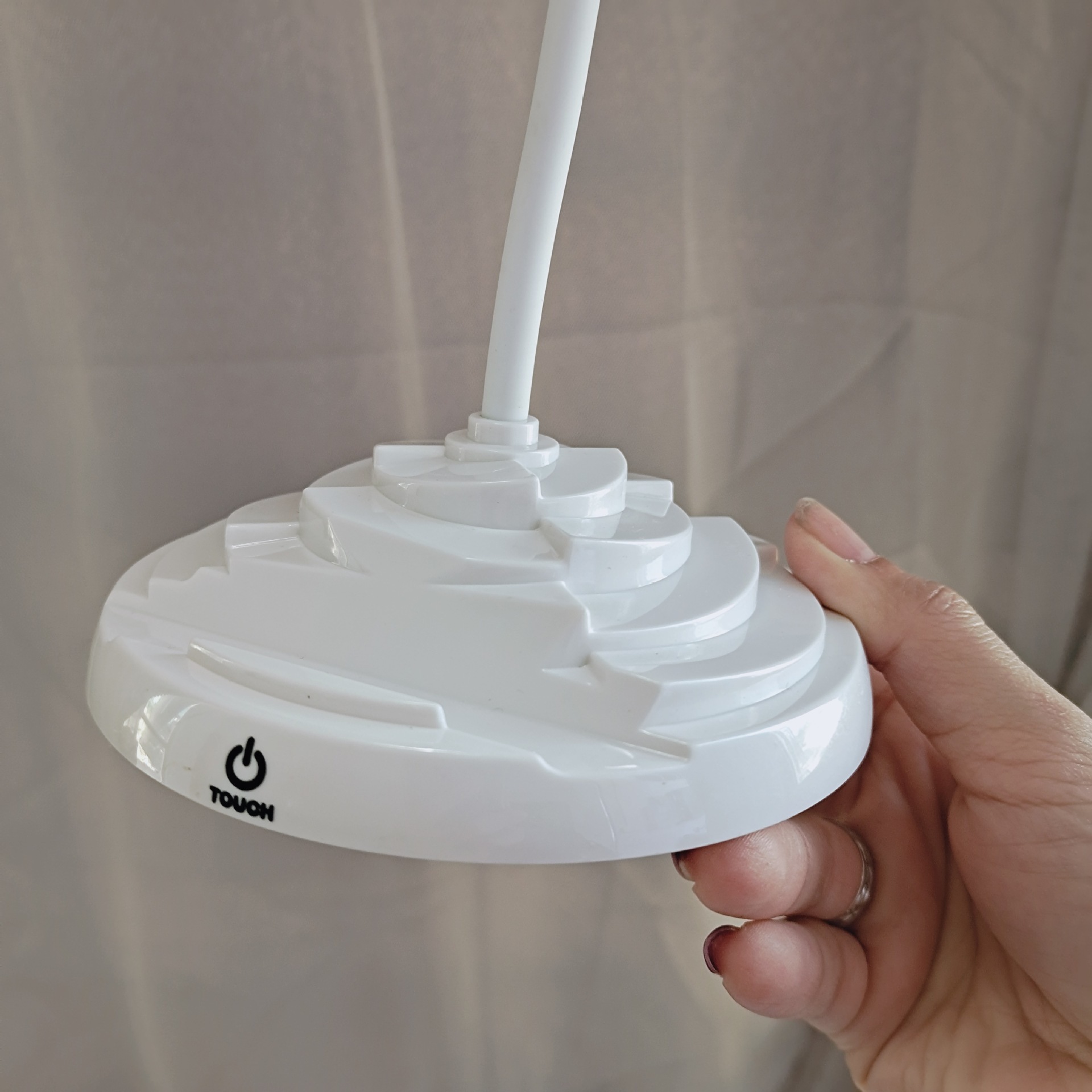 Luz LED de lectura y aprendizaje, control táctil, carga USB