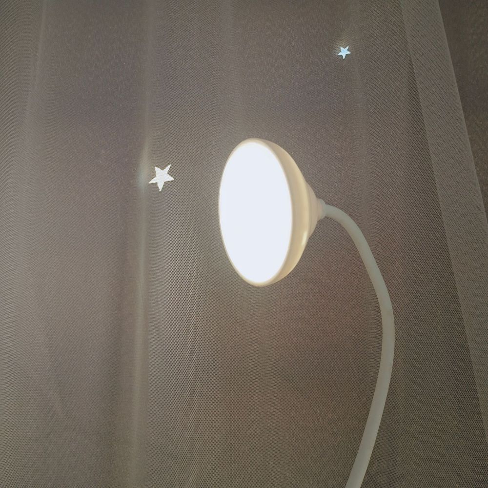 Luz LED de lectura y aprendizaje, control táctil, carga USB