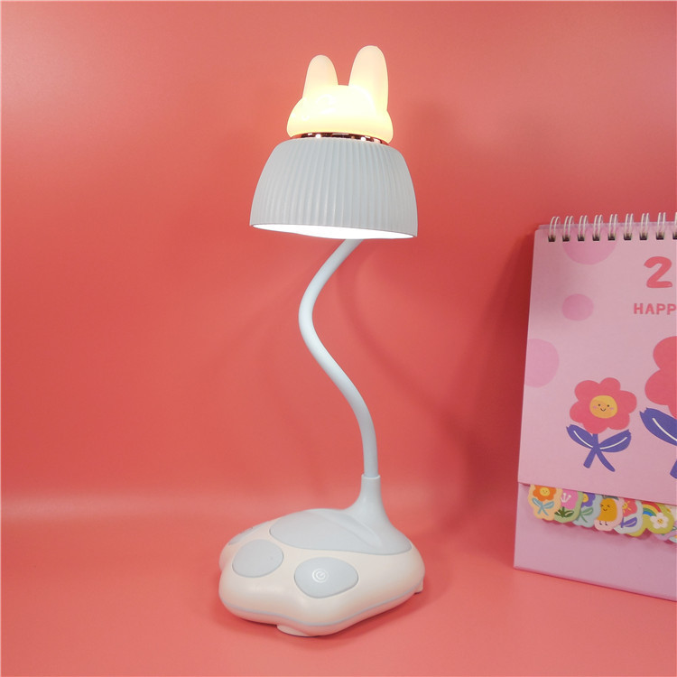 Lámpara de escritorio LED, iluminación de lectura para estudiantes, lámpara de escritorio de cuello de cisne flexible