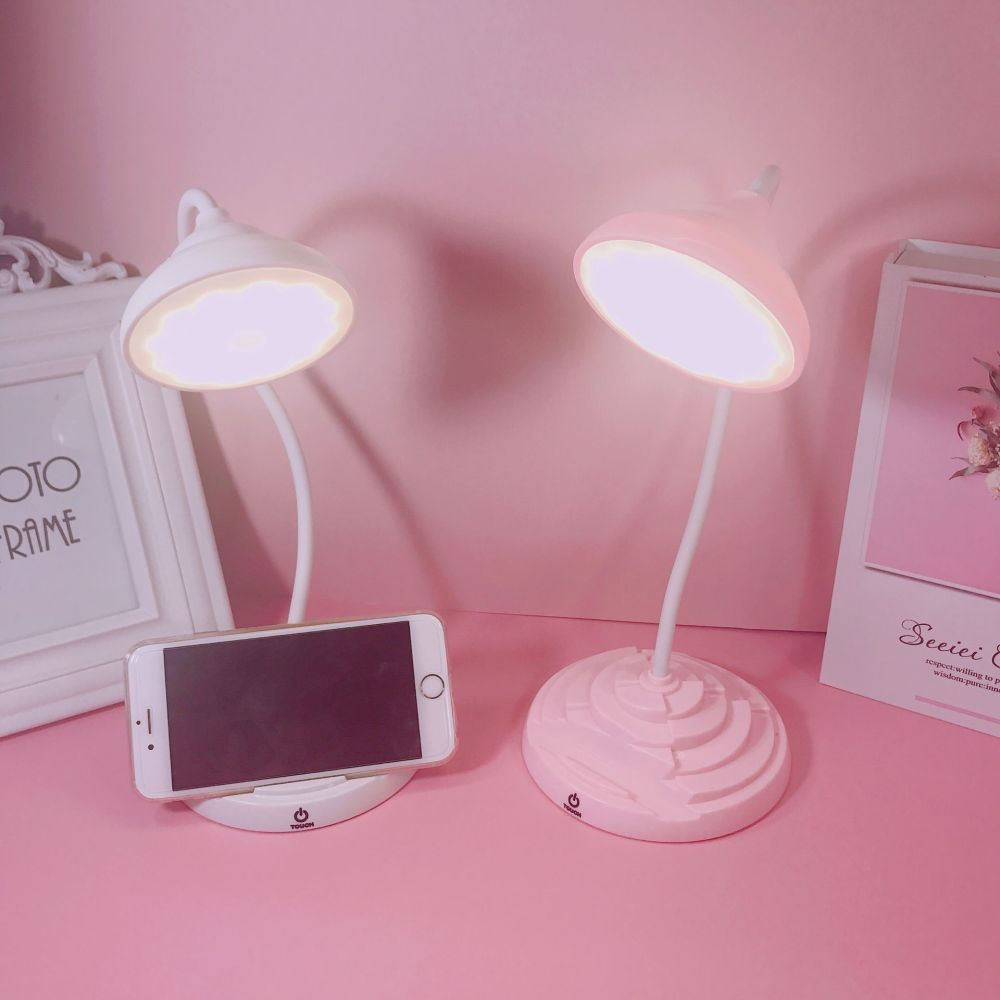 Luz LED de lectura y aprendizaje, control táctil, carga USB