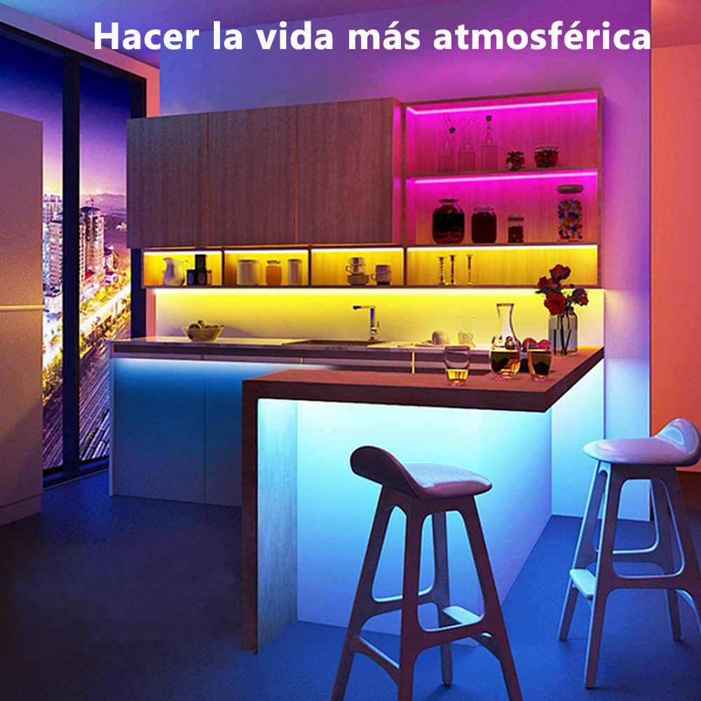 Tira Led Luces Neón Flexible 5m 12v Decorativa Luz IP65