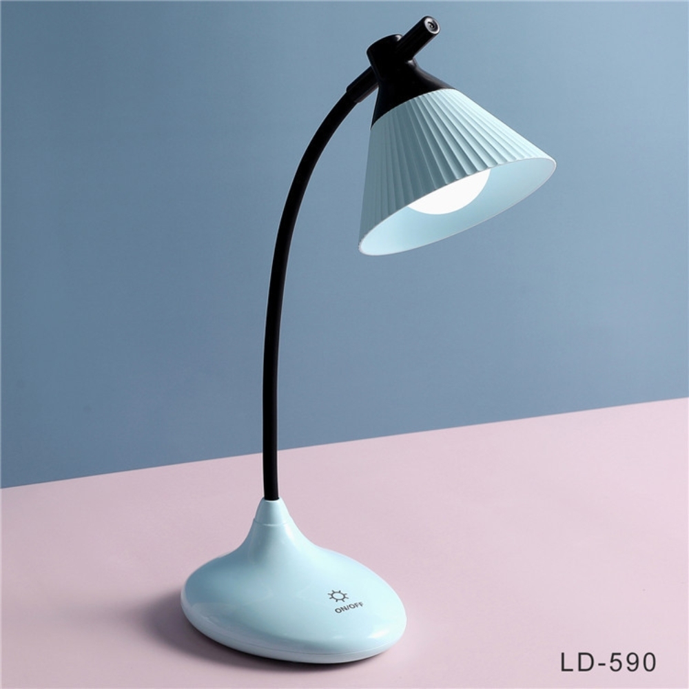 Lámpara de escritorio sensible al tacto, luz nocturna para dormitorio.
