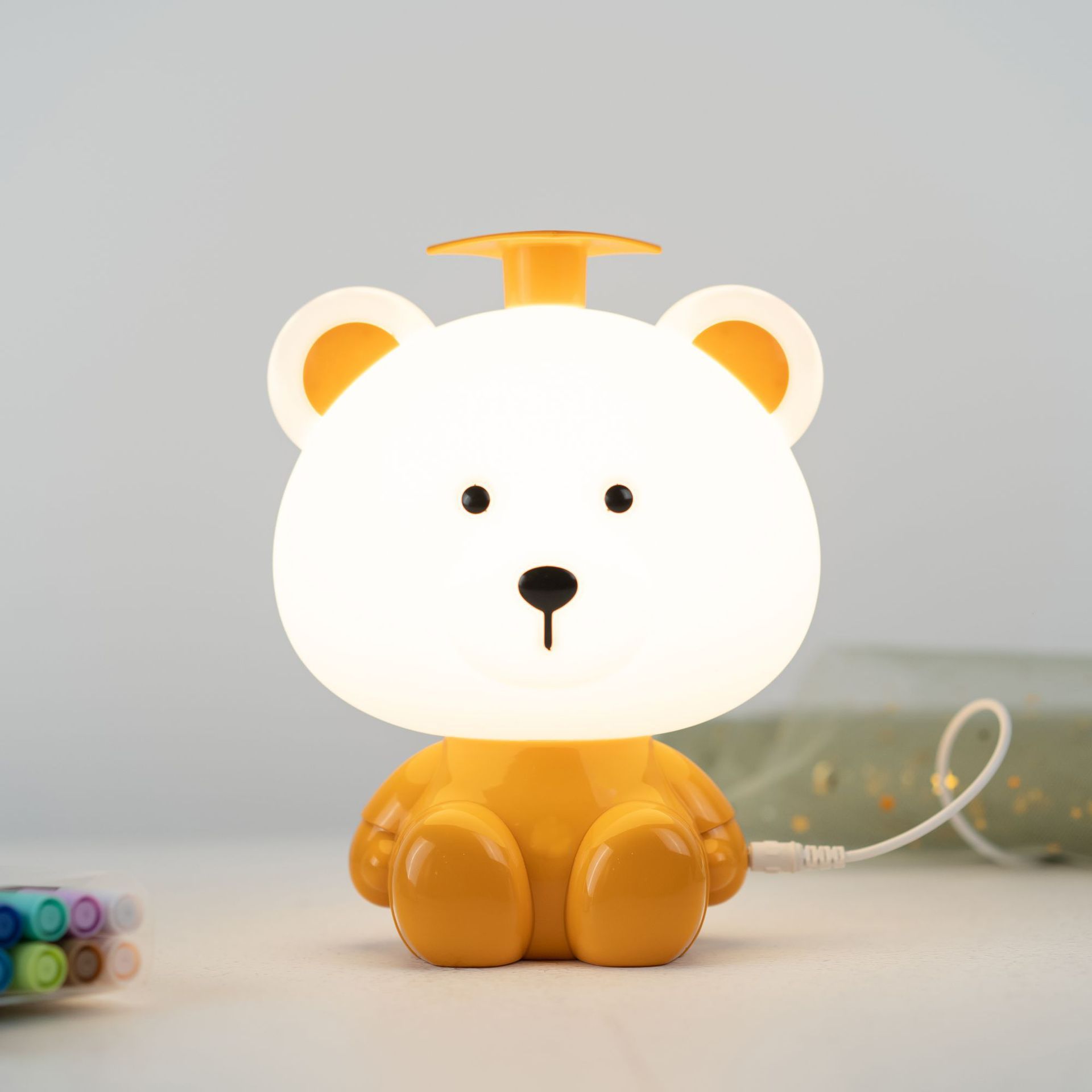 Luz de noche LED, iluminación del dormitorio.