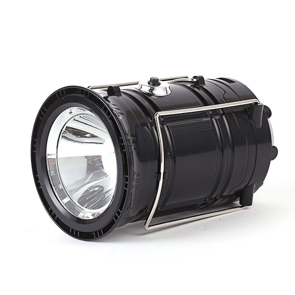 Luz LED para acampar 2 en 1, linterna portátil