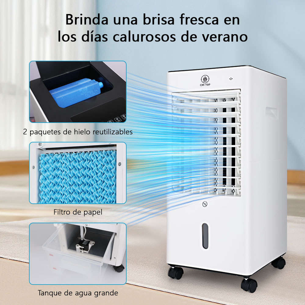 4 En 1 Calefactor Eléctrico Enfriador De Aire Calentador Ptc