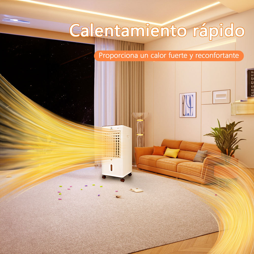 4 En 1 Calefactor Eléctrico Enfriador De Aire Calentador Ptc