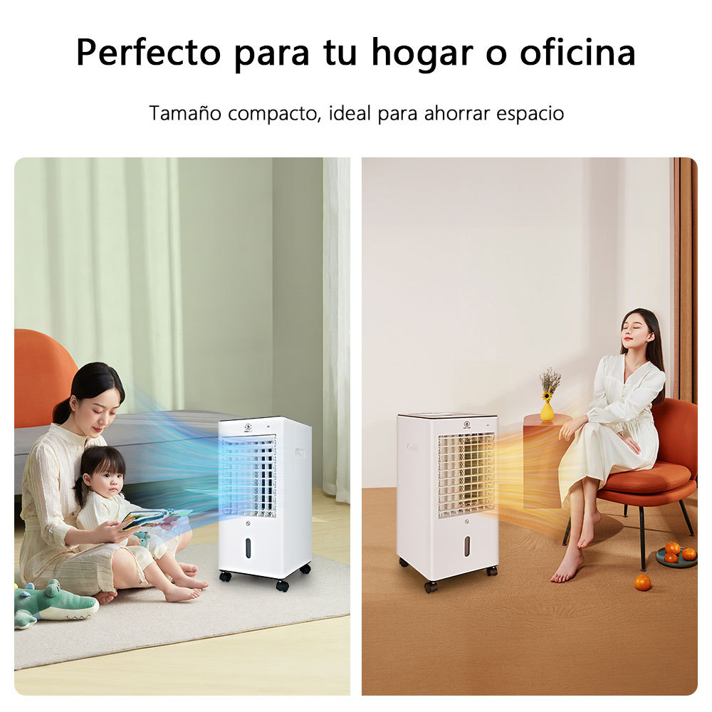 4 En 1 Calefactor Eléctrico Enfriador De Aire Calentador Ptc