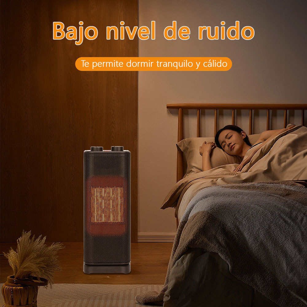 Calefactor Eléctrico De Aire De Torre Cerámico Ptc 1500w