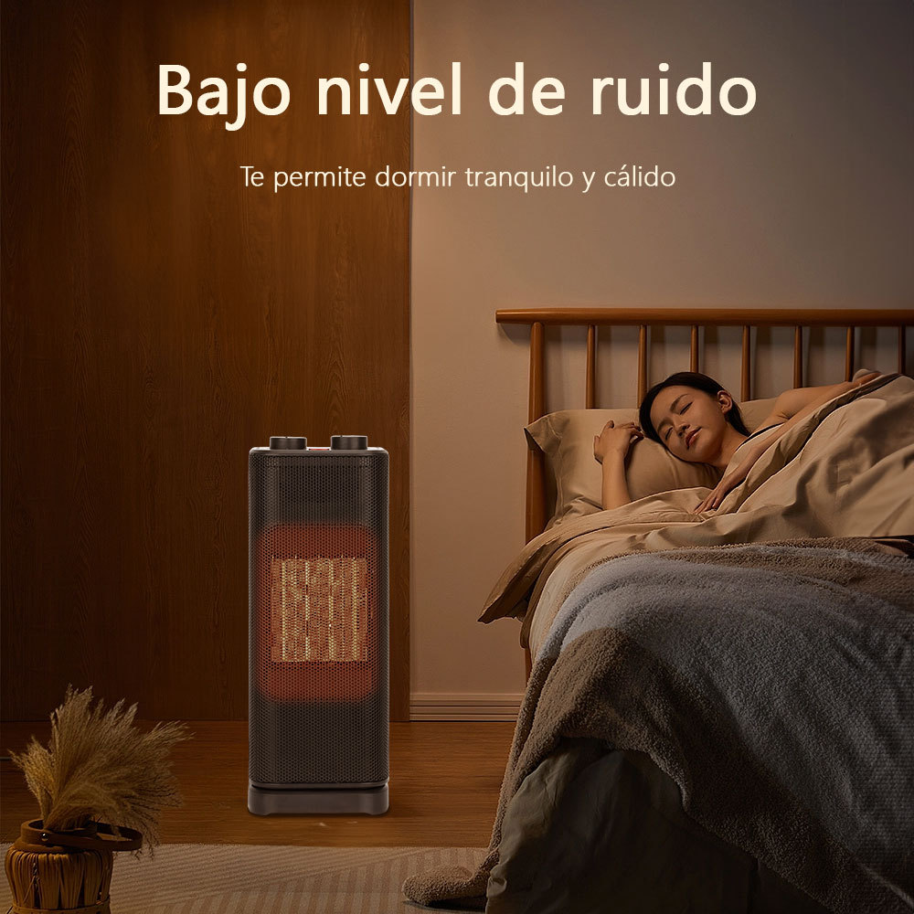Calefactor Eléctrico De Aire De Torre Cerámico Ptc 1500w