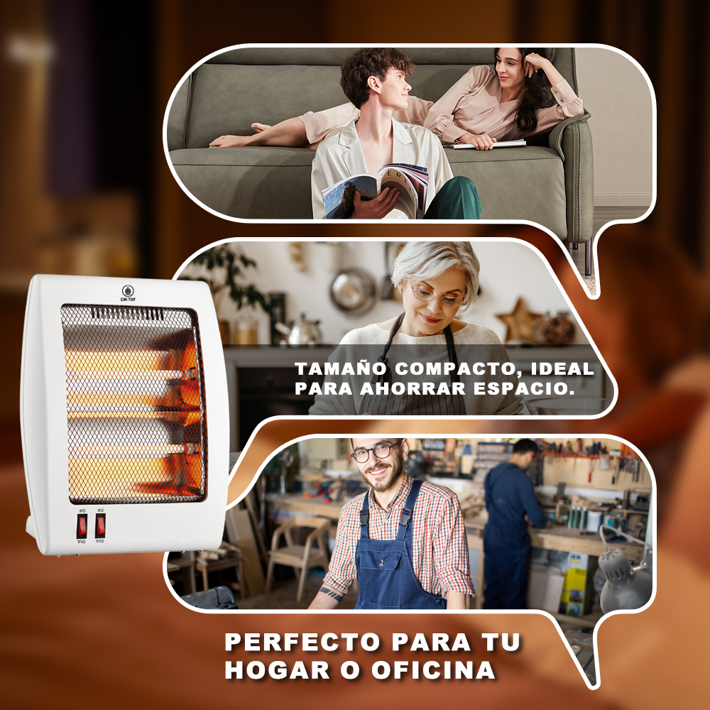 Mini Calentador Calefactor De Escritorio Para Hogar Oficina