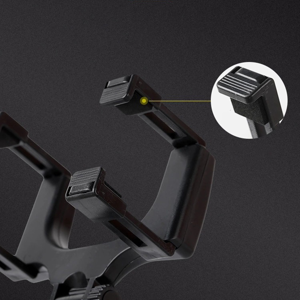 Soporte para teléfono de retrovisor de coche, soporte para coche con rotación de 360°, soporte para teléfono, firme y sin temblores, con rotación multi - angular a voluntad, un regalo ideal para familiares y amigos.