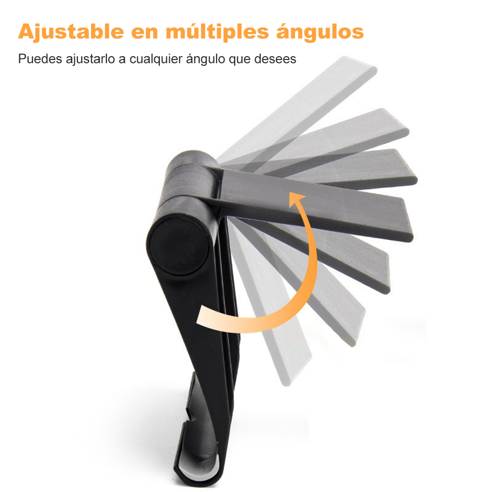 Soporte para teléfono móvil, soporte para mesa plegable, con ángulo ajustable, soporte portátil, delgado y compacto, con soporte firme. Un regalo festivo para familiares y amigos.