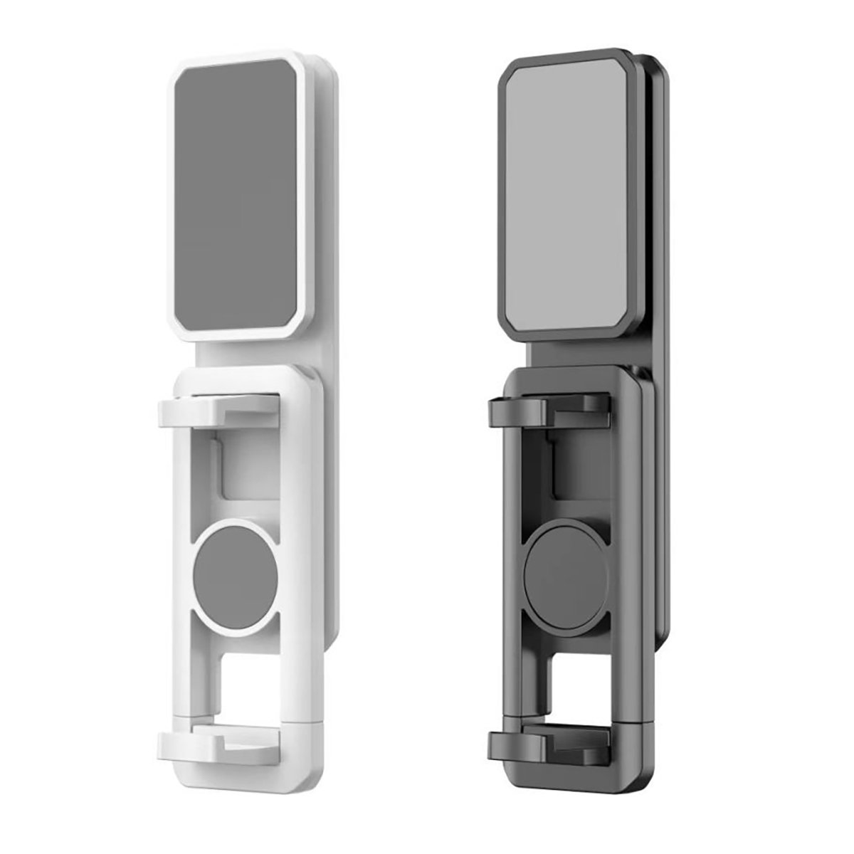 Soporte para teléfono móvil, clip montaje lateral ajustable para computadora portátil, adecuado para la oficina y el hogar