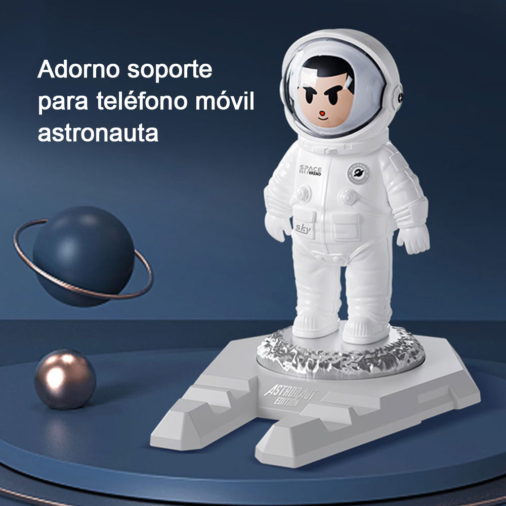 Soporte para teléfono de astronauta