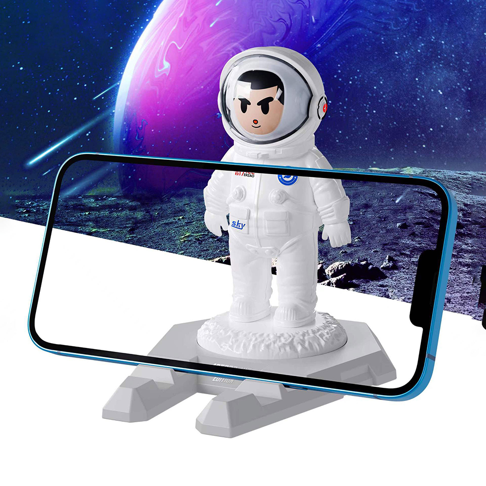 Soporte para teléfono de astronauta