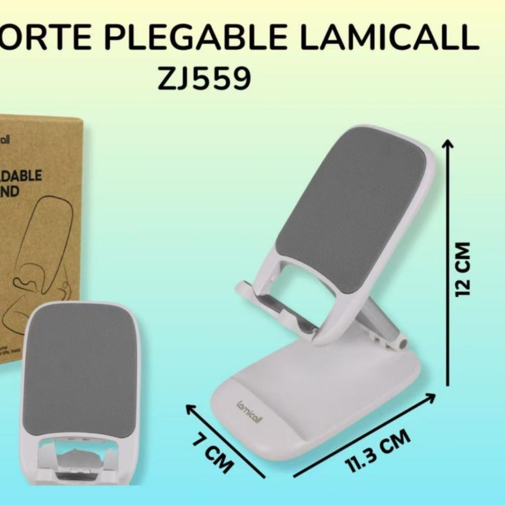 Soporte plegable para teléfono