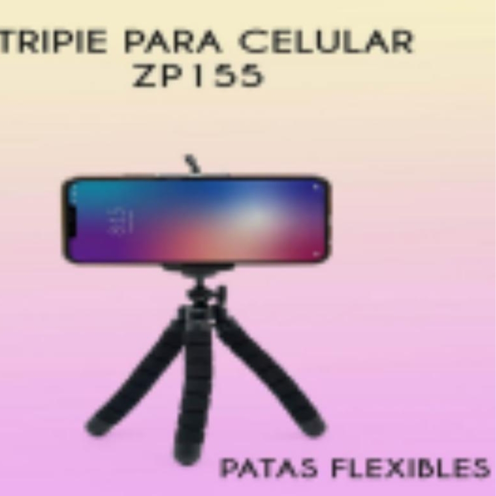 Soporte para teléfono y mini trípode