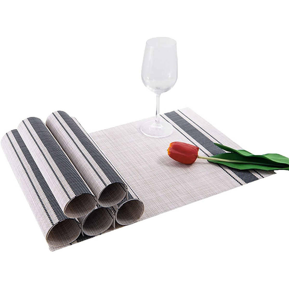 4 piezas mantel individual