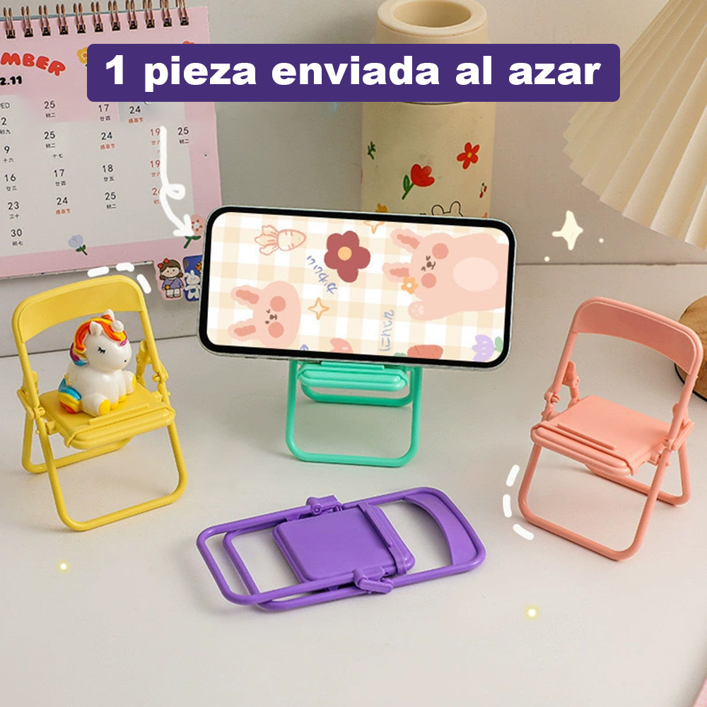 Soporte para teléfono móvil de escritorio para silla